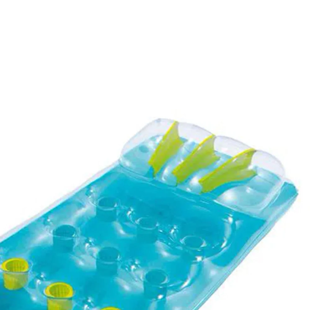 Colchao Inflável para Piscina com Apoio para Cabeça Modelo Copinhos Bestway