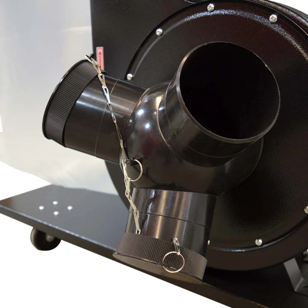 Coletor de Pó Eco com 3 Bocas e 2 Reservatórios Black Edition CPD/3.C Maksiwa Trifásico 220/380 Volt