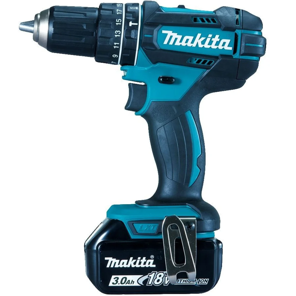 Combo Furadeira Parafusadeira e Esmerilhadeira Angular à Bateria DLX2165 Makita