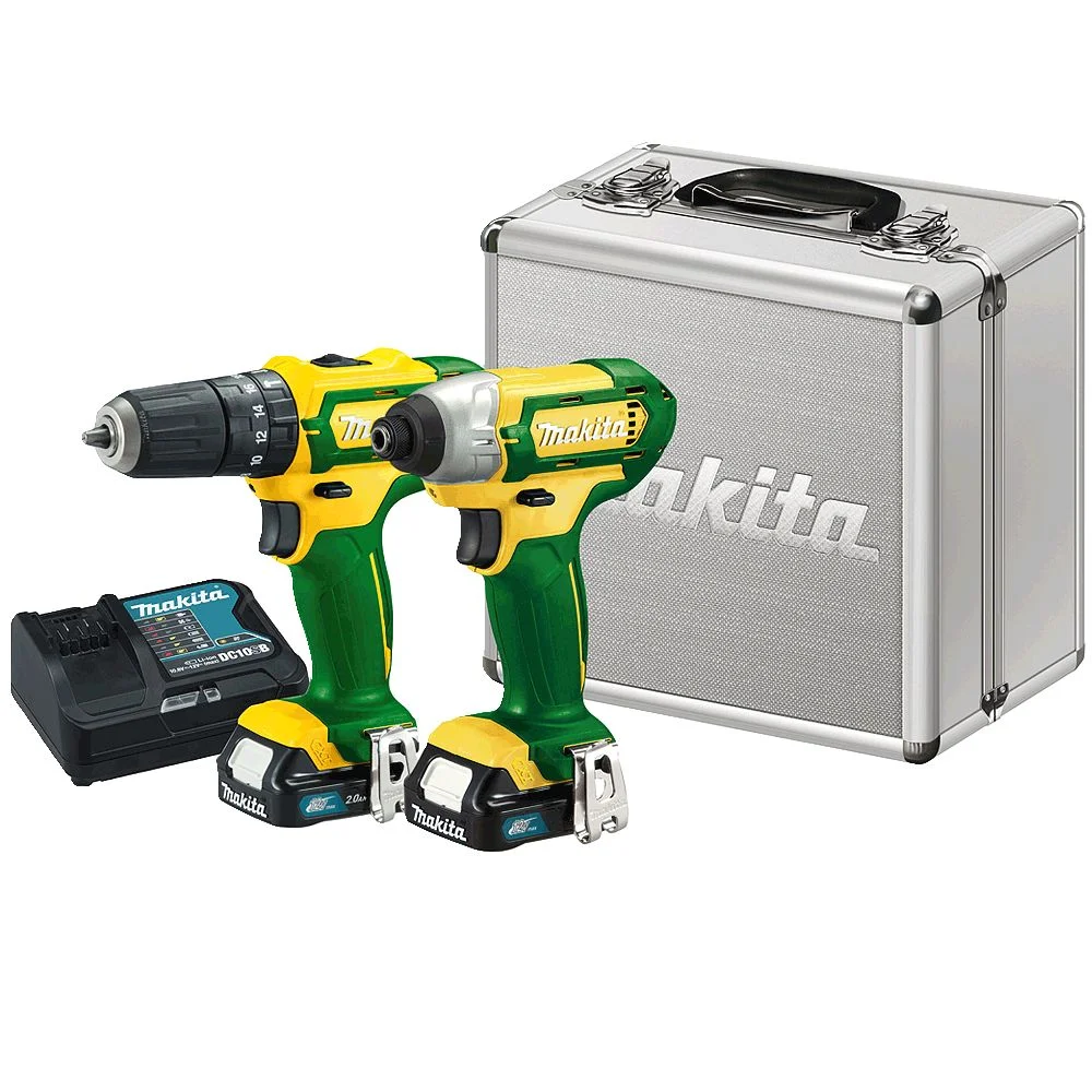 Combo Parafusadeira e Furadeira de Impacto à Bateria 12V CLX202BR Makita