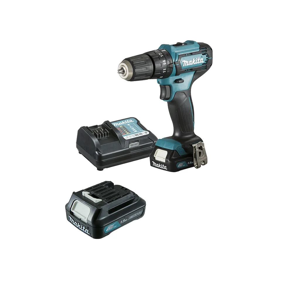 Combo Parafusadeira Furadeira 12V Compressor Ar e Brocas KITHP333 e MP100 Makita