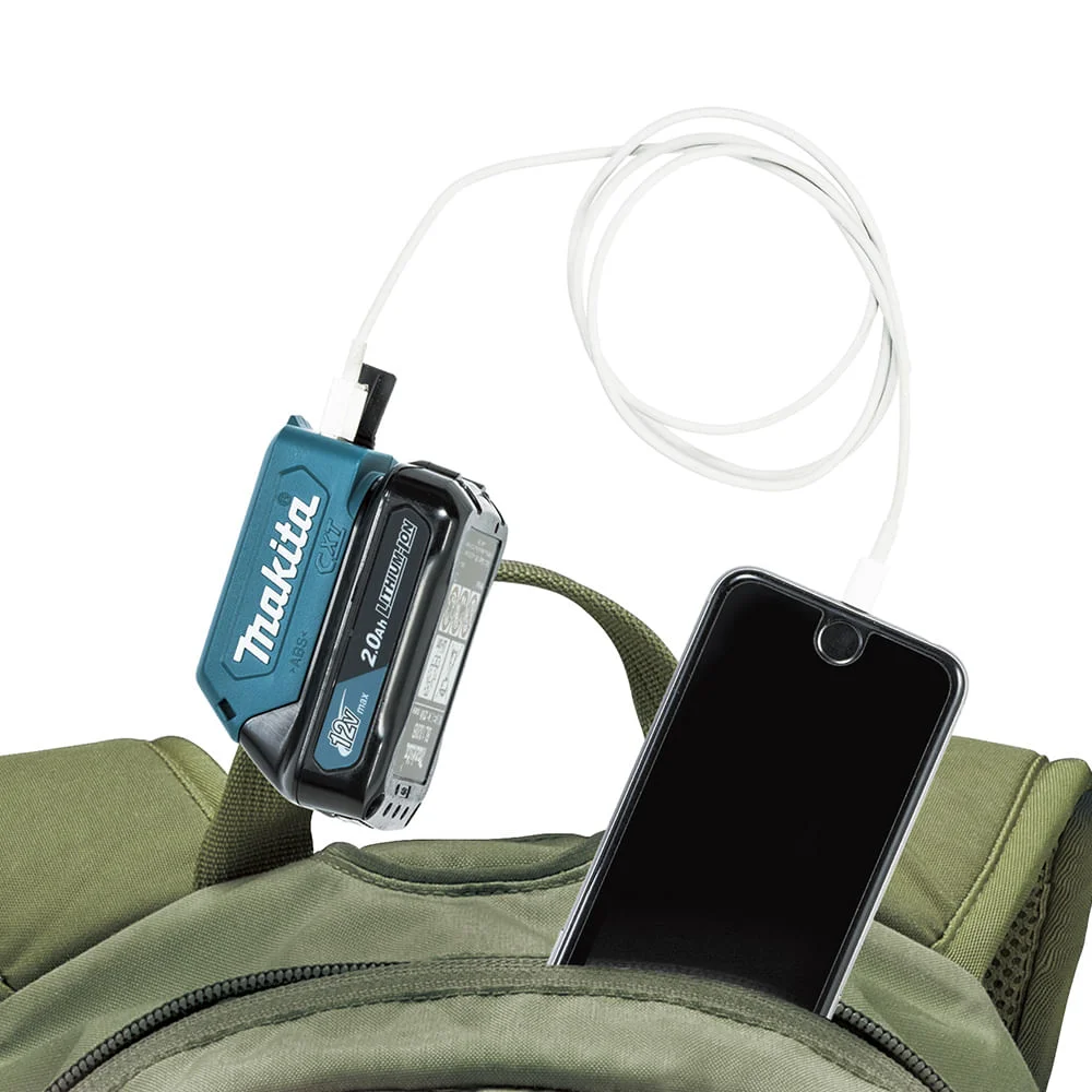 Combo Parafusadeira Furadeira 12V KITHP333 Adaptador USB ADP08 e Brocas Makita