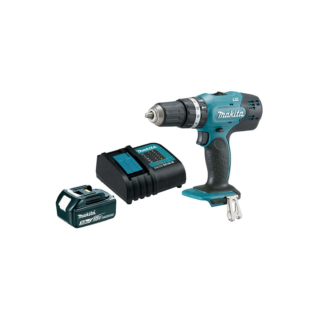 Combo Parafusadeira Furadeira 18V e Aspirador Pó à Bateria KITDHP453 DCL Makita