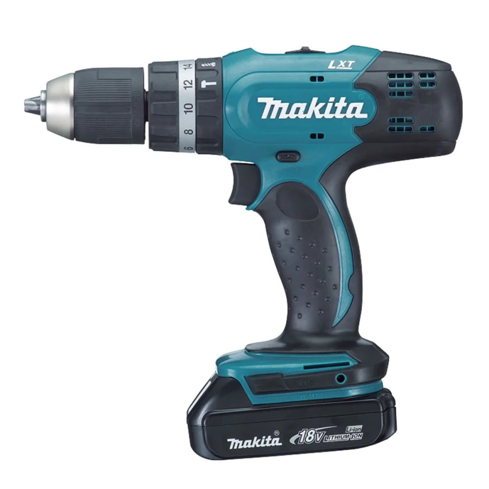 Combo Parafusadeira Furadeira de Impacto à Bateria e Bolsa DLX2336SYX Makita Outlet