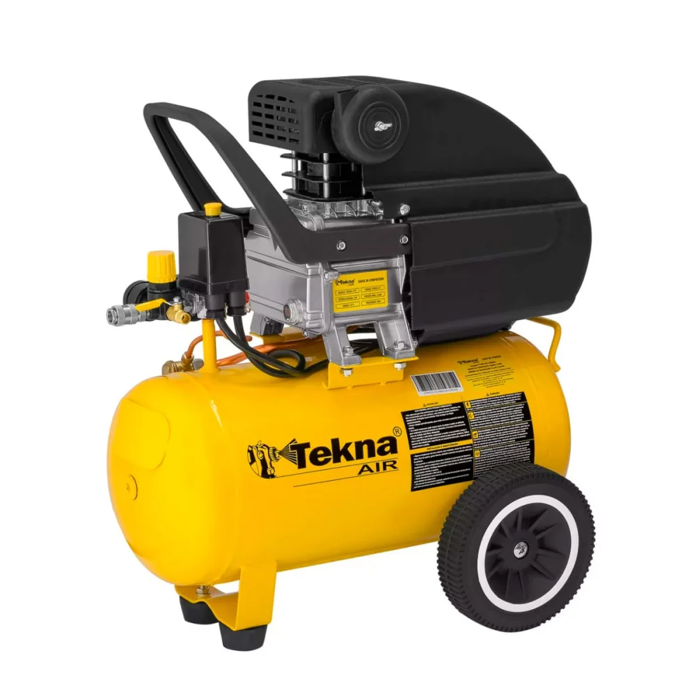 Compressor de Ar 60Hz 24L Motor Elétrico 25HP Pressão Máx.115Psi CP8525 Tekna