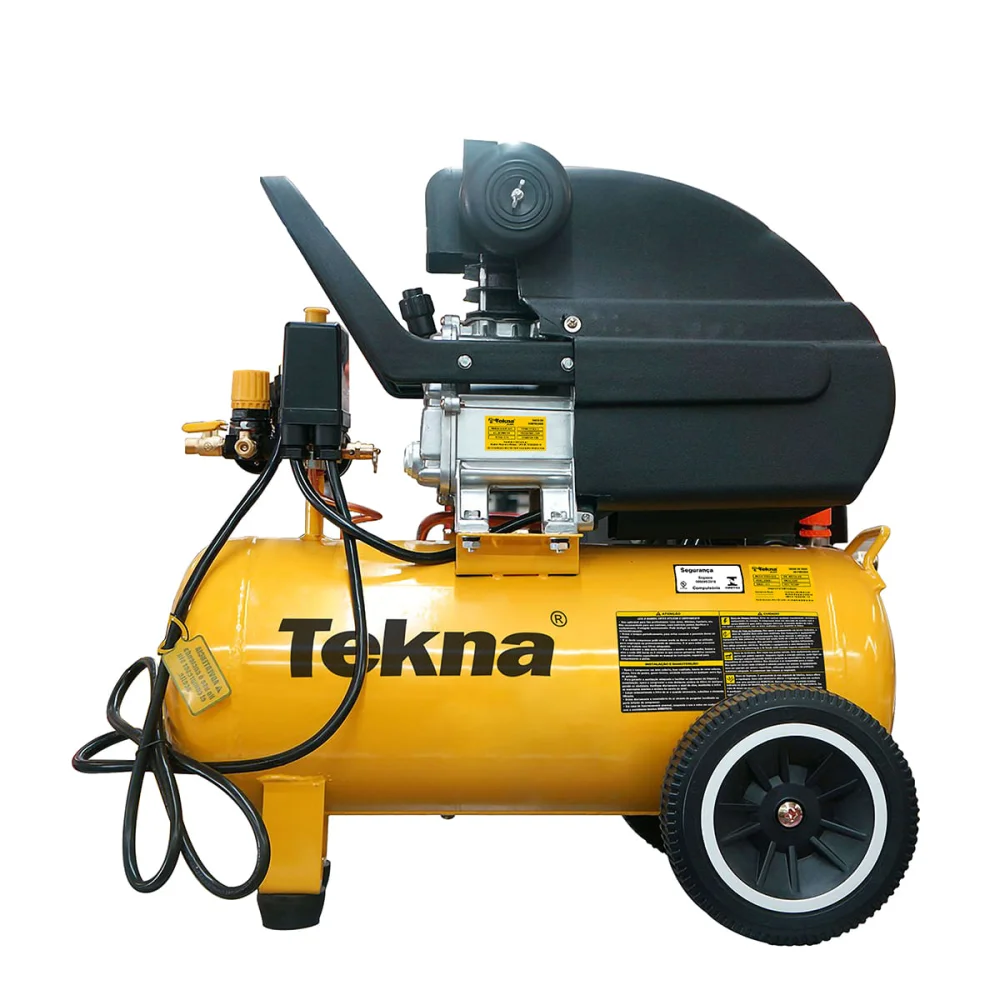 Compressor de Ar 60Hz 24L Motor Elétrico 25HP Pressão Máx.115Psi CP8525 Tekna
