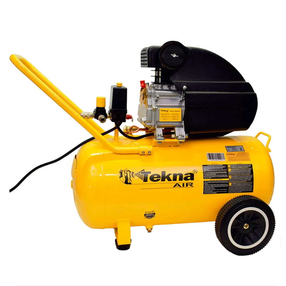Compressor de Ar 60Hz 50L Motor Elétrico 25HP Pressão Máx.115Psi CP8550 Tekna