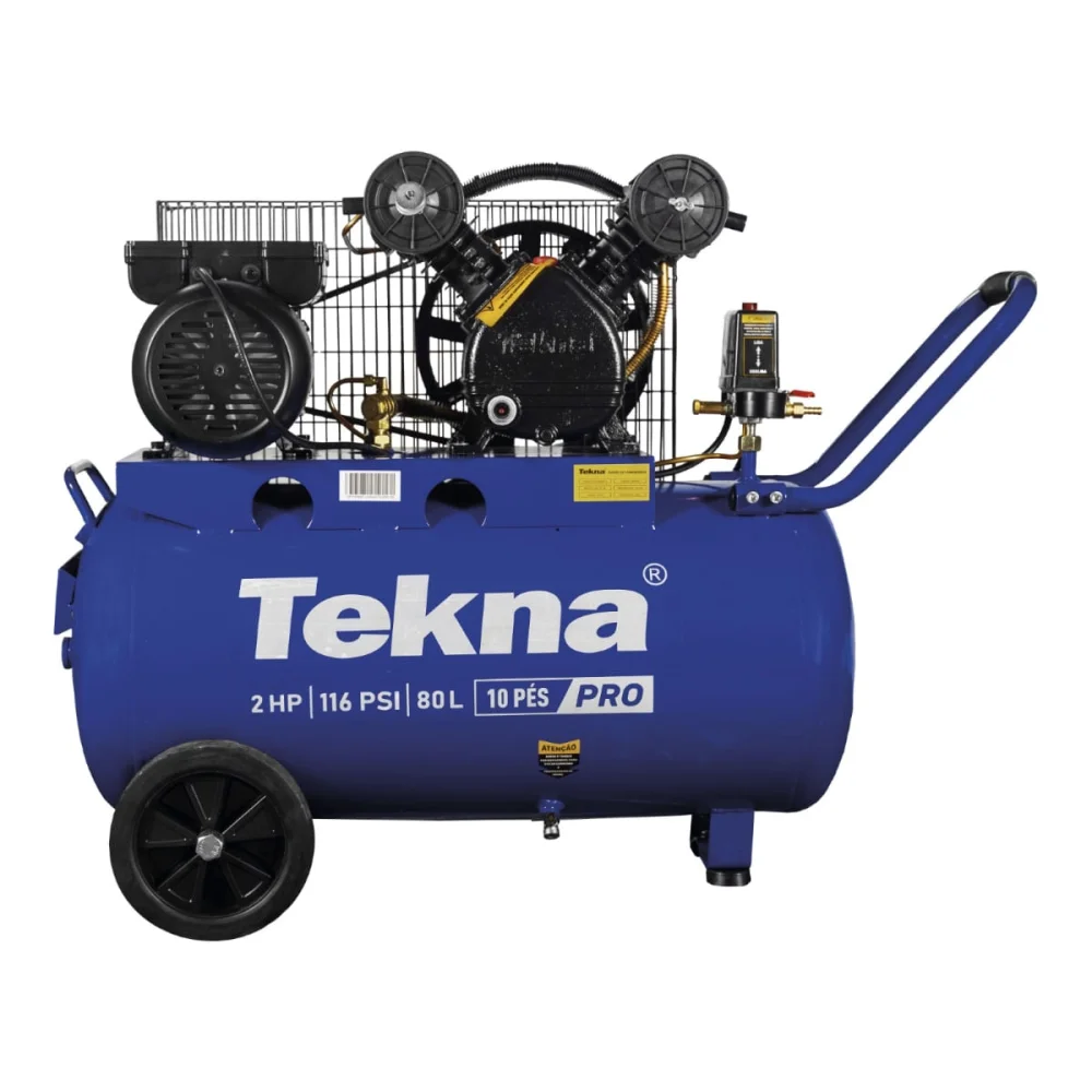 Compressor de Ar 80L 2HP CP10080P-2 Tekna