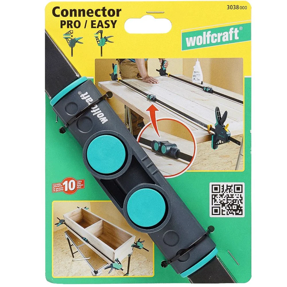 Conector para Sargento Grampo PRO EASY 303800 Wolfcraft
