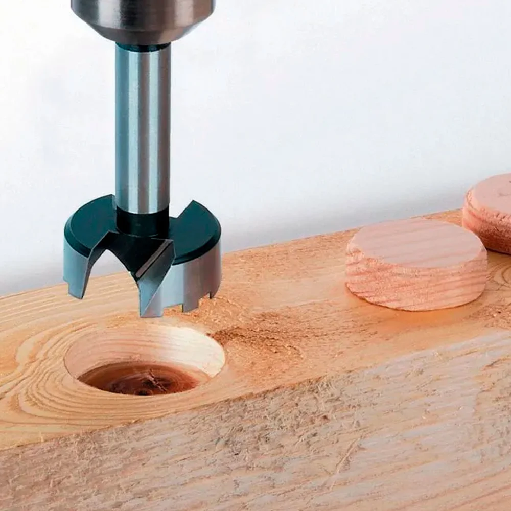 Conjunto 5 Brocas Forstner Tamanhos 15 e 20 e 25 e 30 e 35mm 100200 Wolfcraft