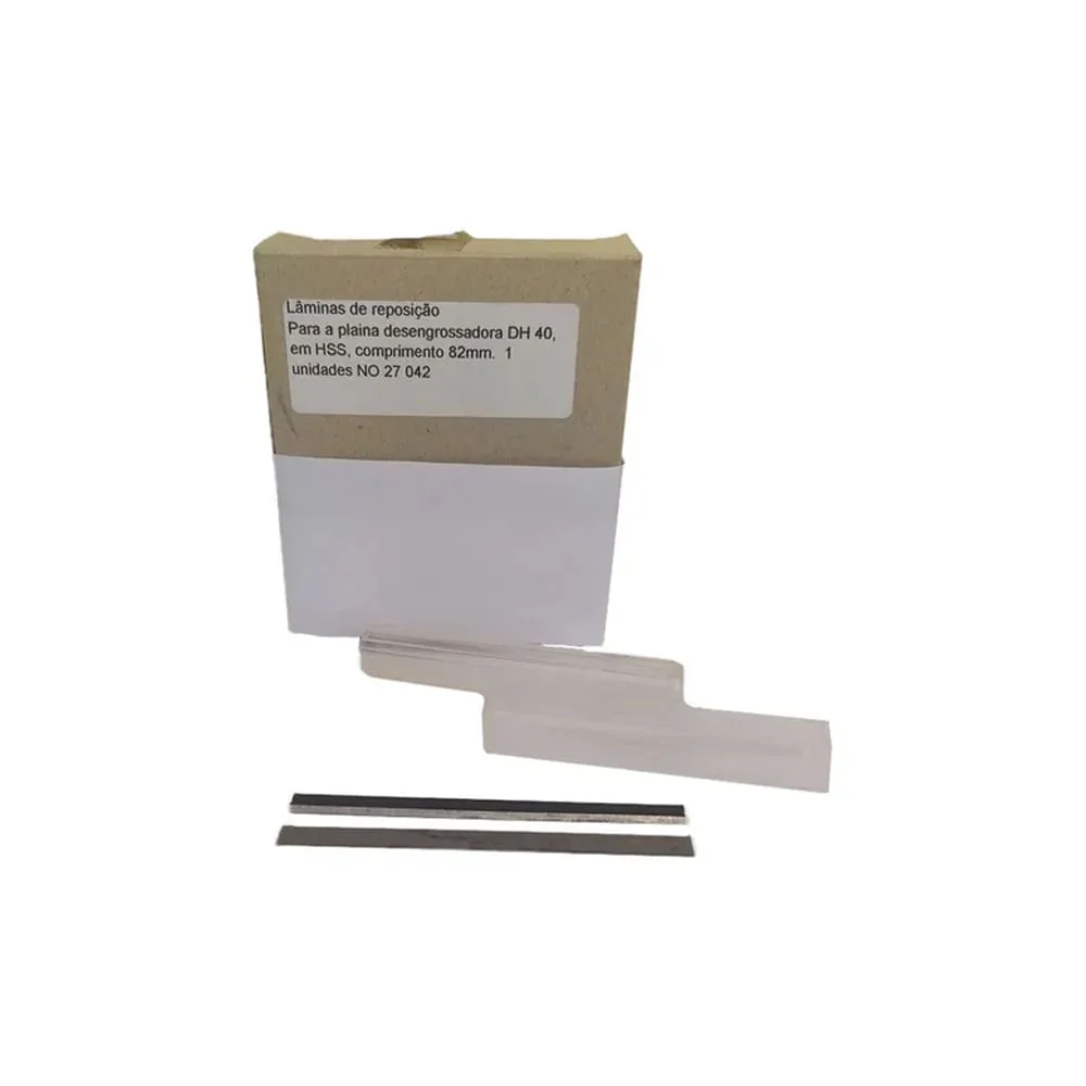 Conjunto de 2 lâminas para Micro-Plaina Desengrossadeira DH40 27042 Proxxon