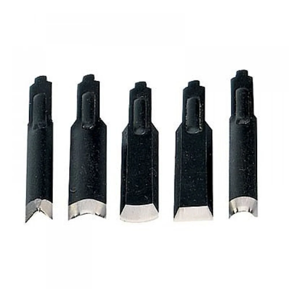 Conjunto de 5 Formões para Goiva Elétrica MOS 28572 Proxxon