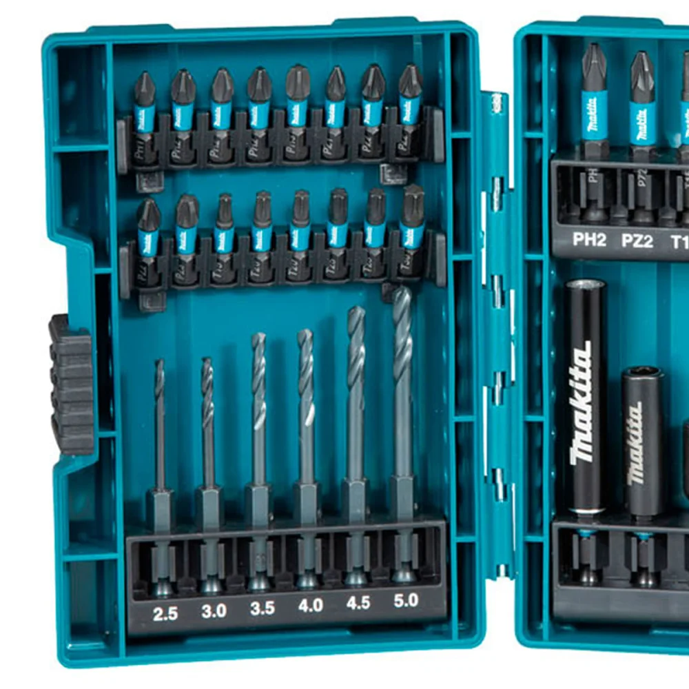Conjunto de Bits e Brocas 33 Peç B-66896 Makita