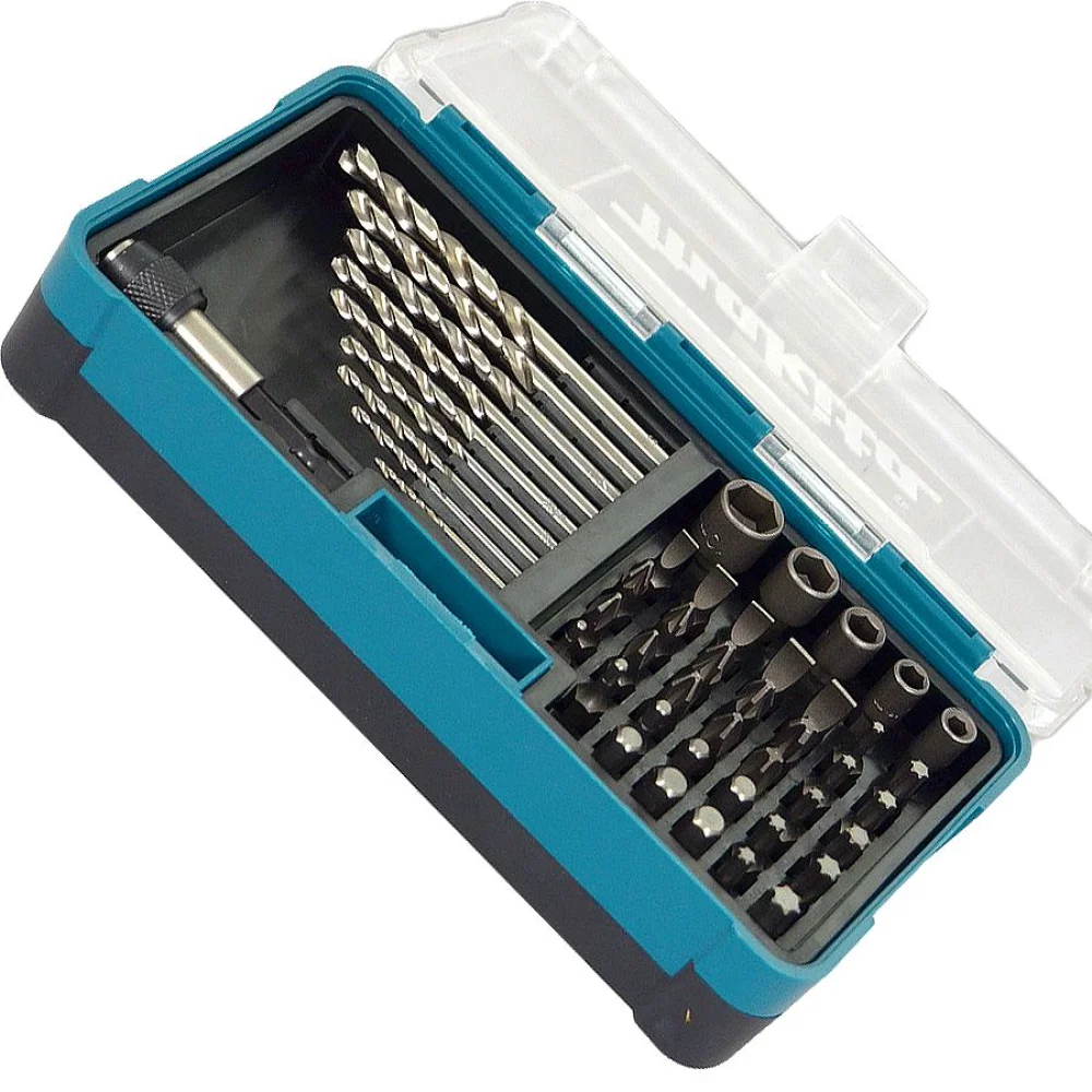 Conjunto de Bits e Brocas com 48 Peç B-28628 Makita