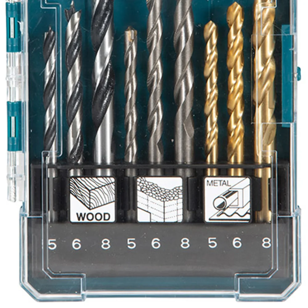 Conjunto de Brocas com 9 Peç D-71962 Makita