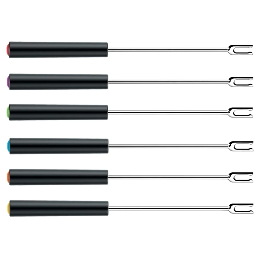 Conjunto de Fondue Médio Caçarola 095 L 10 Peç Colorstone Preto HH7814 Euro