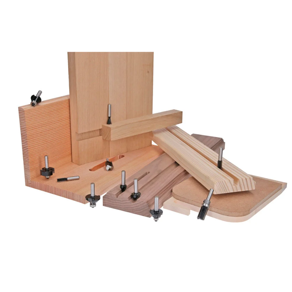 Conjunto de Fresas Haste 6mm 2 607 017 468 Bosch 6 Peç