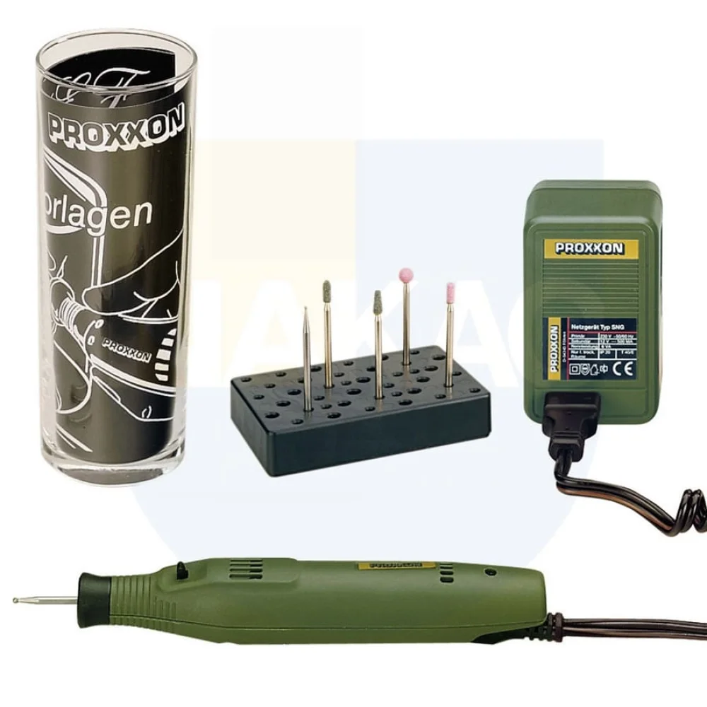 Conjunto de Gravação GG12 28635 Proxxon 220 Volts
