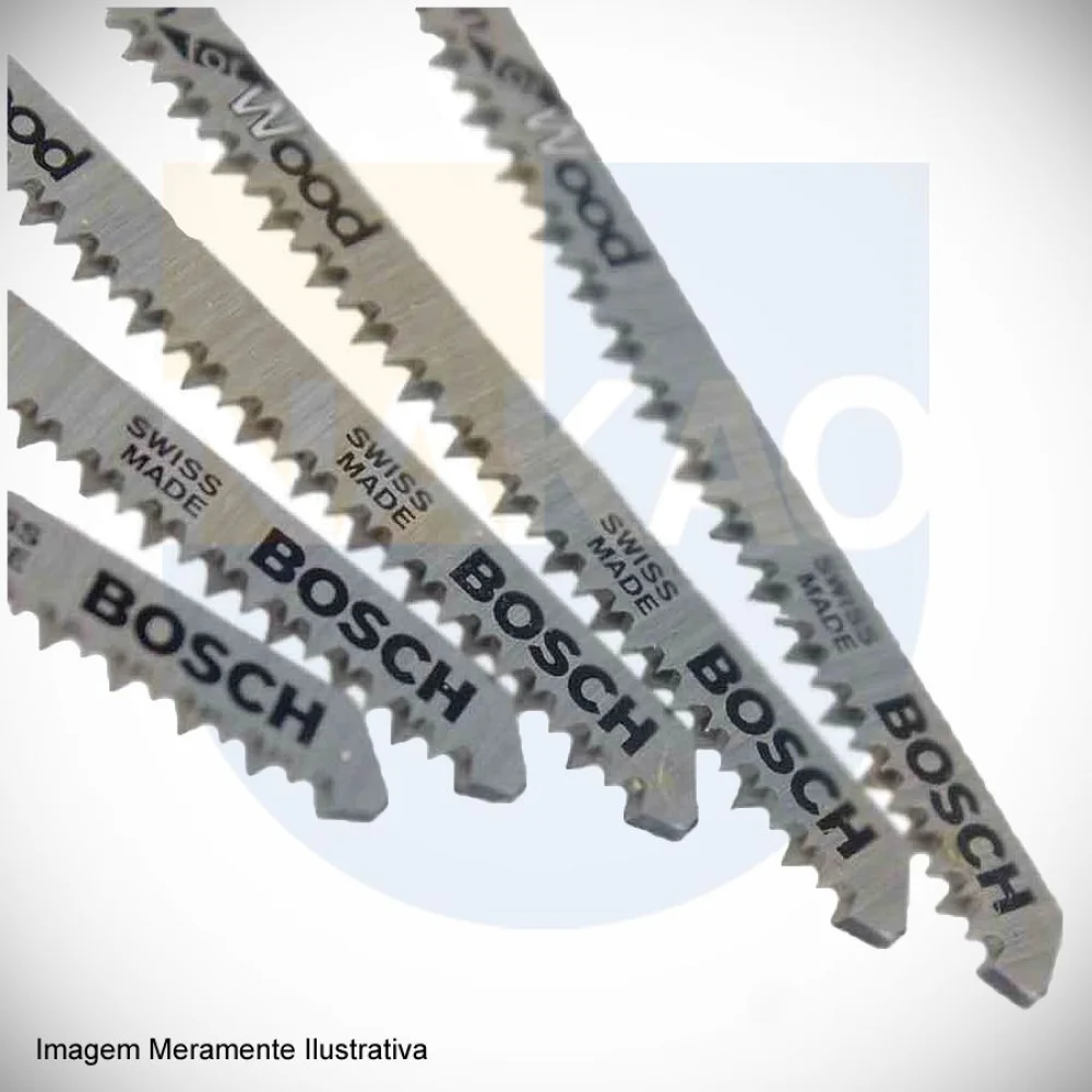 Conjunto de Lâmina de Serra Tico Tico para Madeira T101AO Bosch