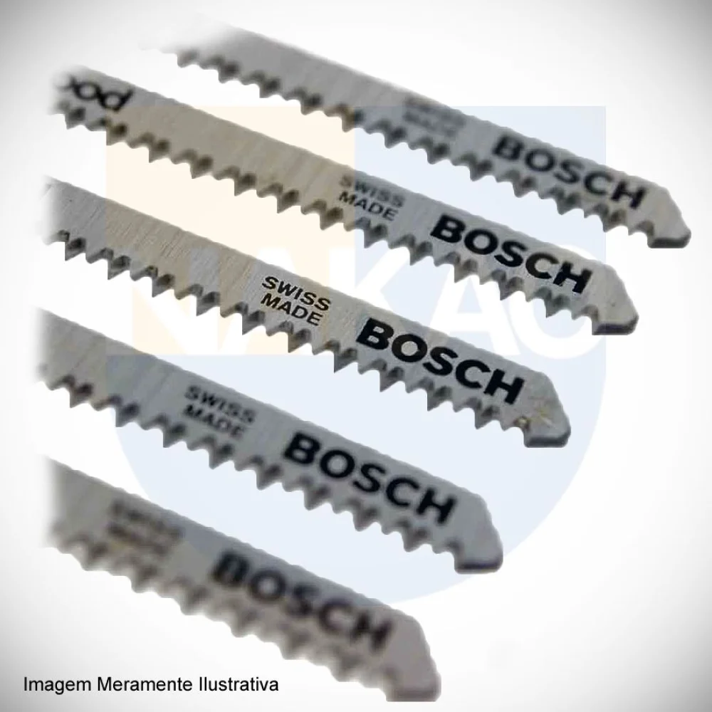 Conjunto de Lâmina de Serra Tico Tico para Madeira T101AO Bosch