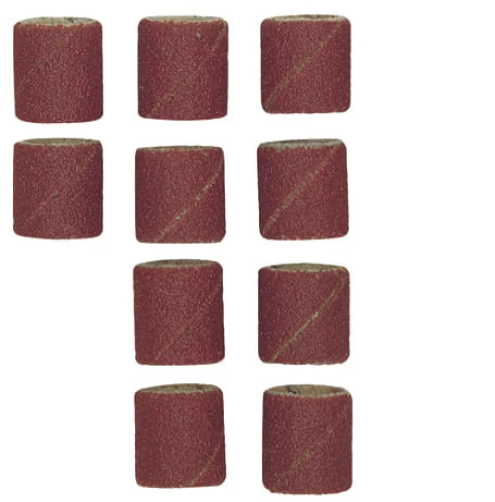 Conjunto de Lixas Cilíndricas 10X10mm com Suporte 28980 Proxxon 10 Unidades GR 150