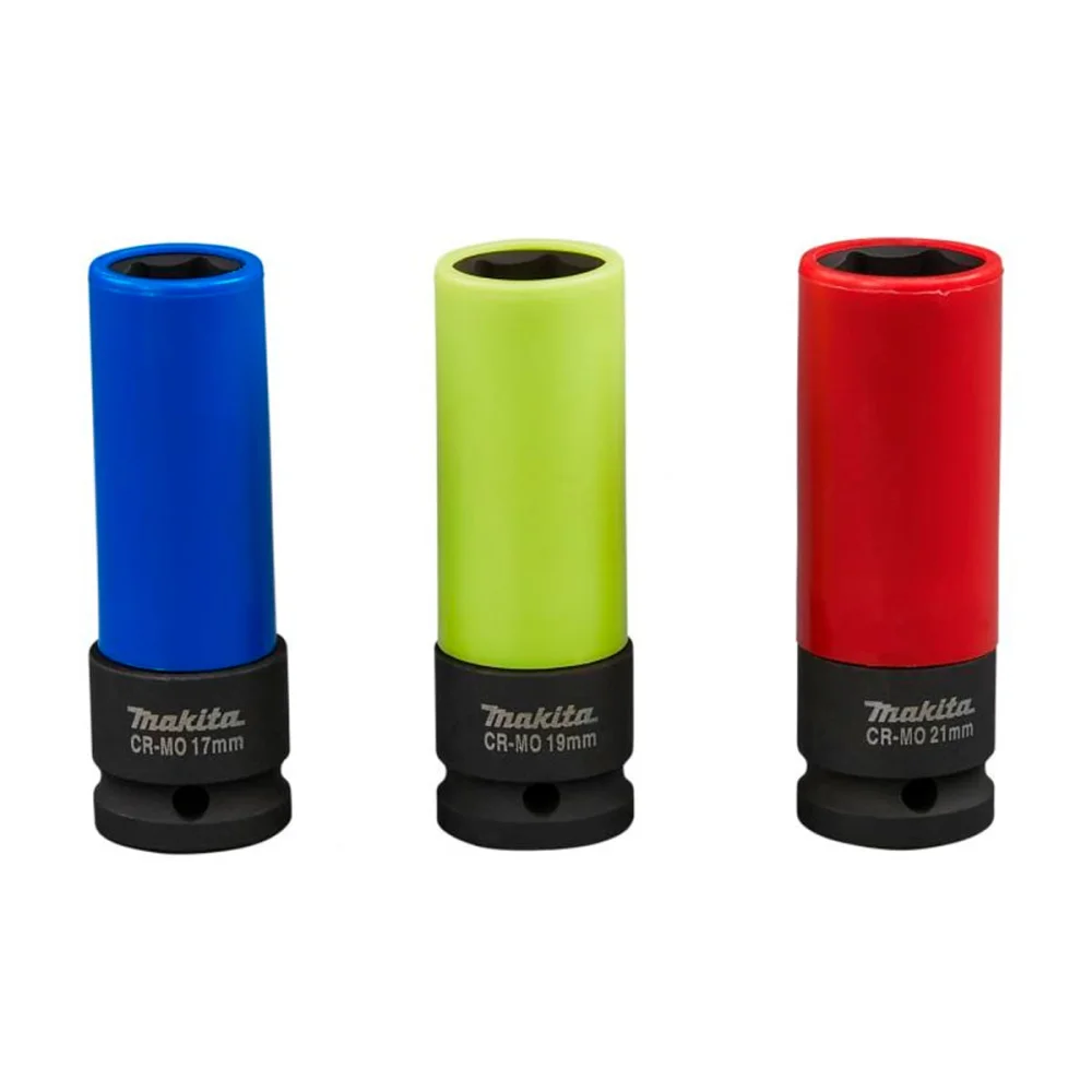 Conjunto de Soquetes de Impacto 3 Peç E-12354 Makita