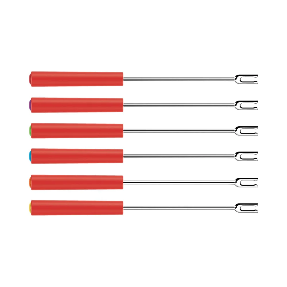 Conjunto Fondue Base Giratória Panela 145L com 23 Peç Vermelho HH7879A Euro