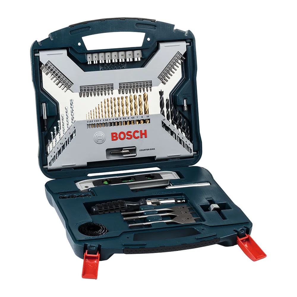 Conjunto X-Line Titânio 100 Peç Bosch
