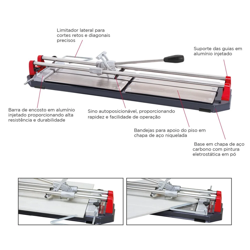 Cortador Profissional Manual New Master 125 Cortag