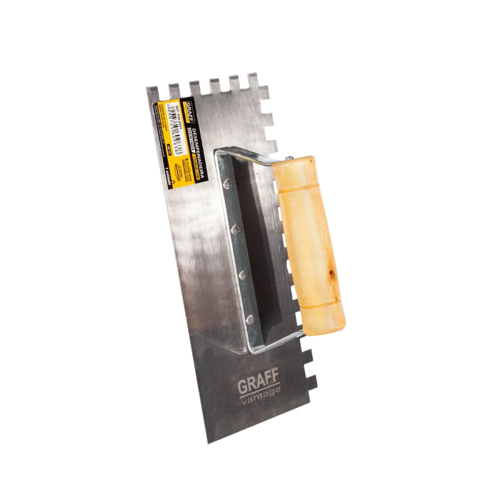 Desempenadeira Dentada Graff Vantage Desempenadeira Dentada Graff Vantage