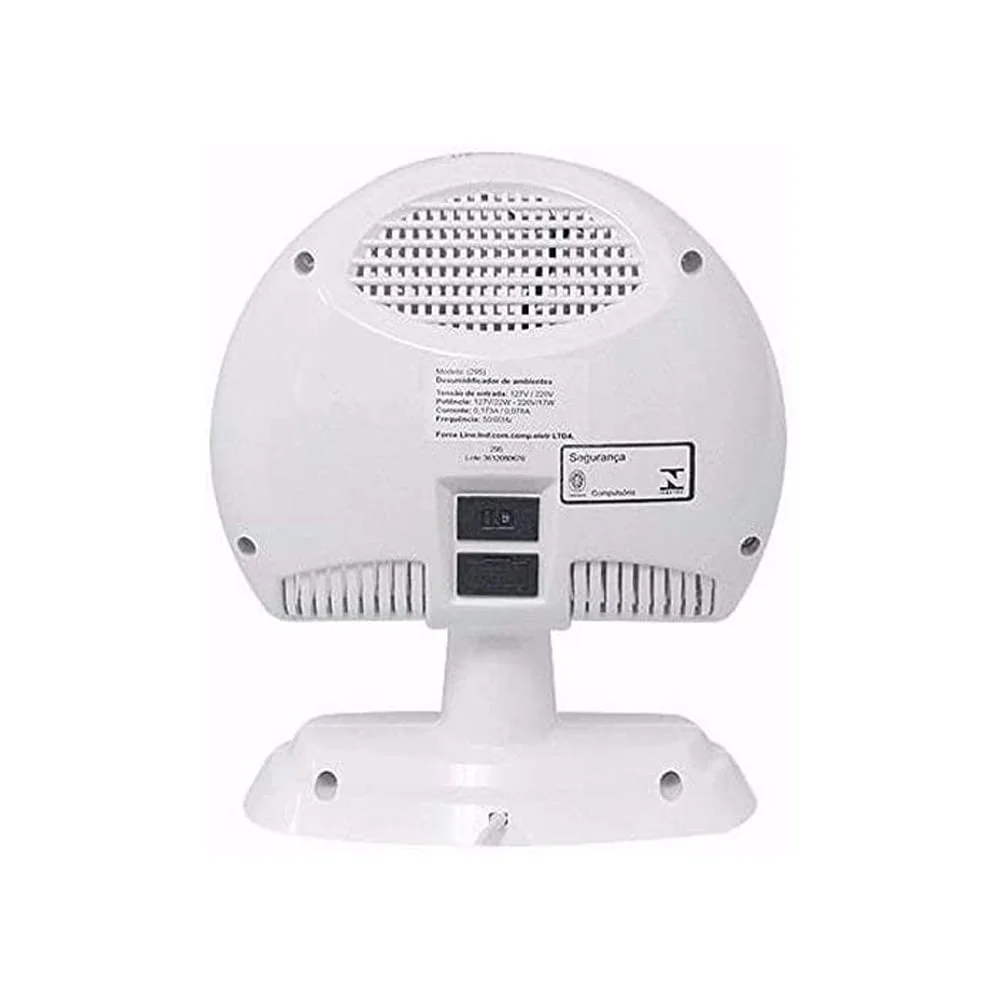 Desumidificador de Ambientes Fora Mofo 295 Branco Force Line Bivolt