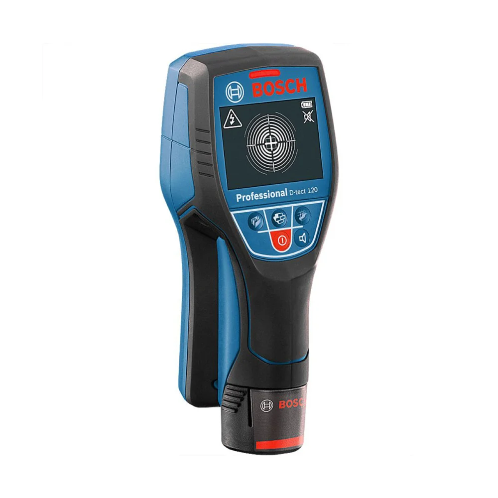 Detector de Materiais Canos de PVC com Água e Metais D-tect 120 Bosch - Outlet