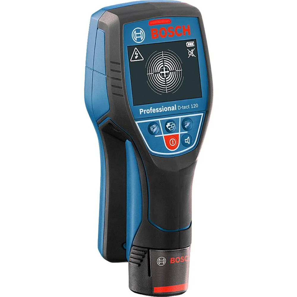 Detector de Materiais Canos de PVC com Água e Metais D-tect 120 Bosch