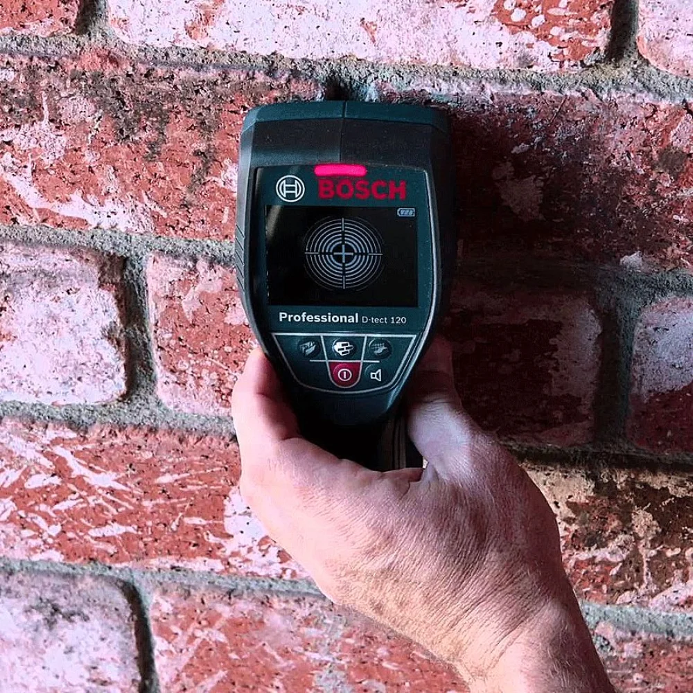 Detector de Materiais Canos de PVC com Água e Metais D-tect 120 Bosch