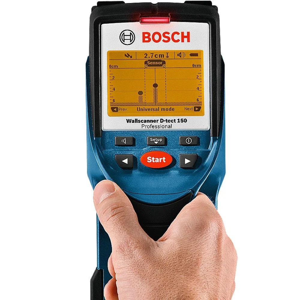 Detector de Materiais Completo D-TECT 150 Professional Bosch