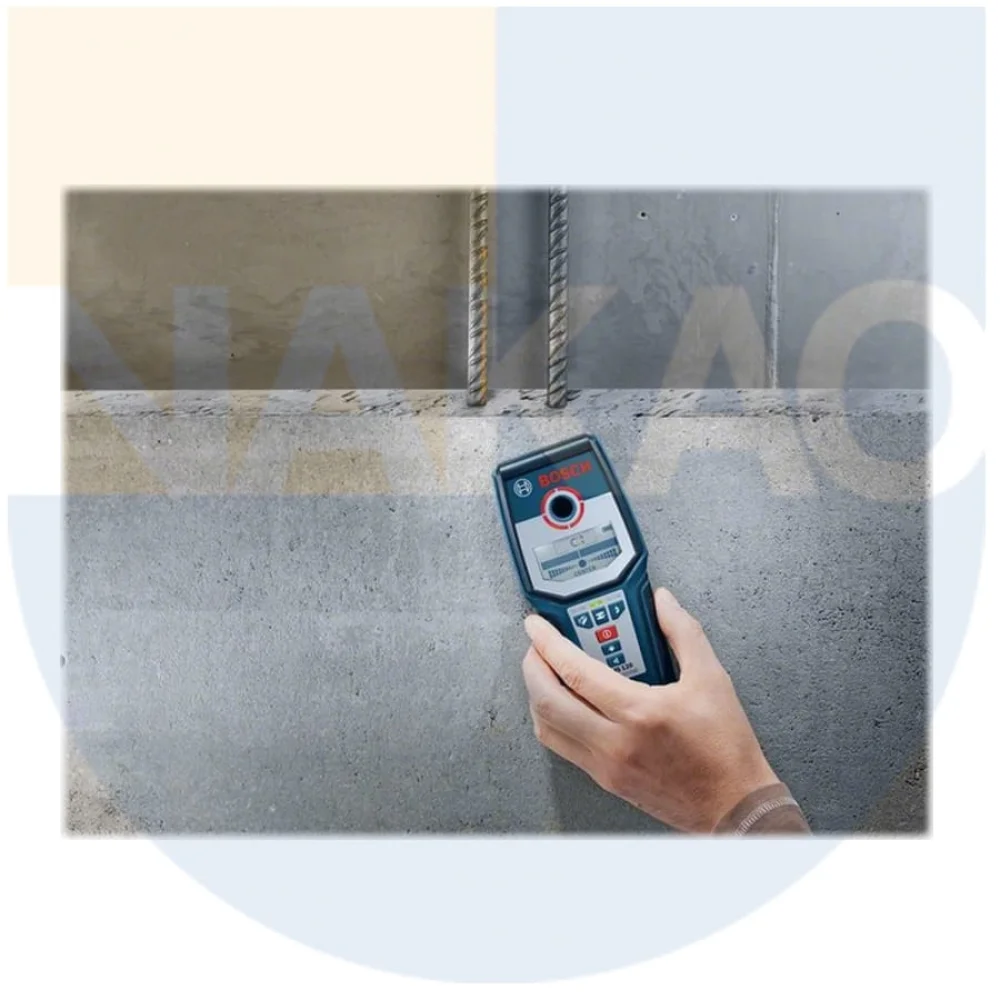 Detector de Metais Aço e Cobre GMS 120 Bosch