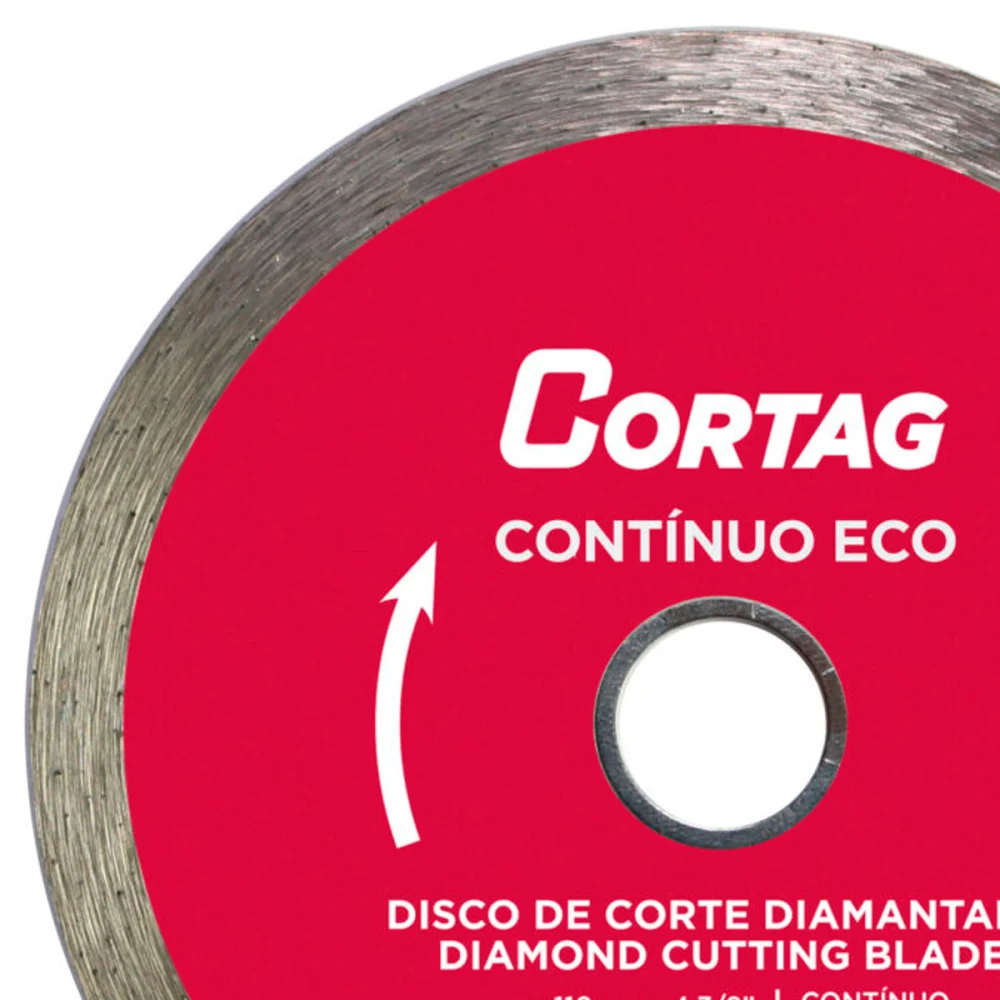 Disco de Corte Diamantado Contínuo Eco 110x20mm 61548 Cortag