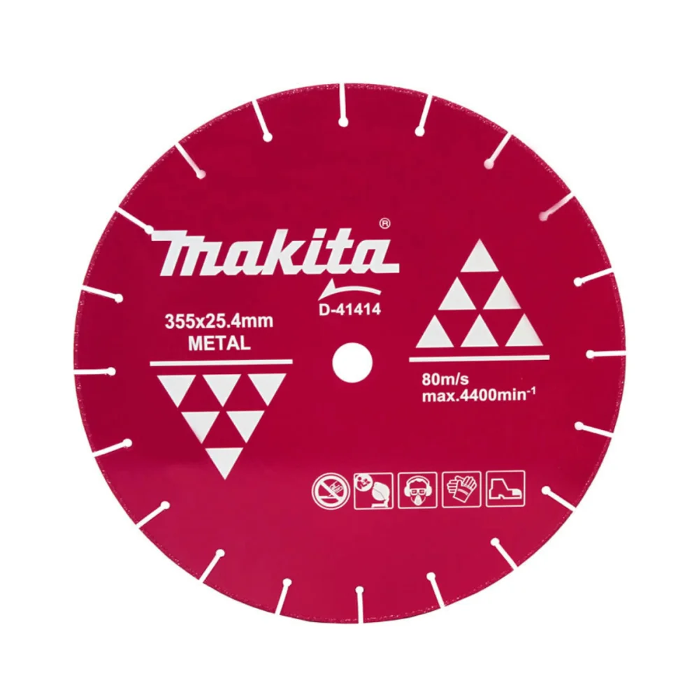 Disco de Corte Diamantado para Metal 355x25.4x3.3mm D-41414 Makita