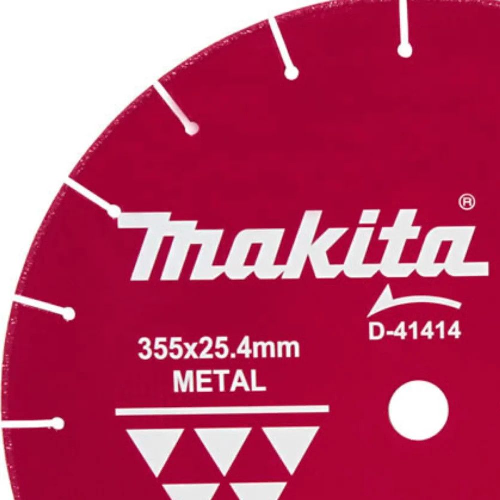 Disco de Corte Diamantado para Metal 355x25.4x3.3mm D-41414 Makita