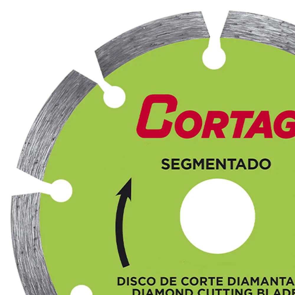 Disco de Desbaste Diamantado Segmento 230x254mm 61619 Cortag