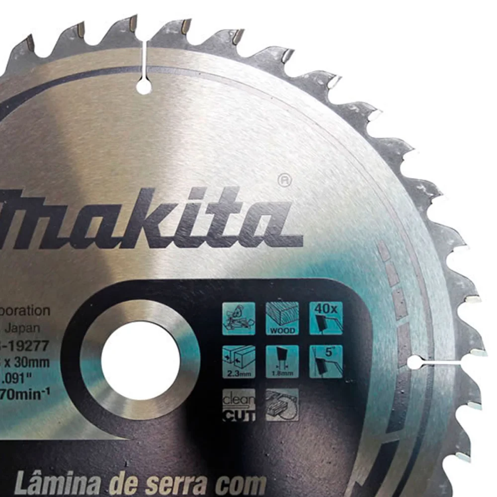 Disco de Serra 260x30x23mm para Madeira B-19277 Makita