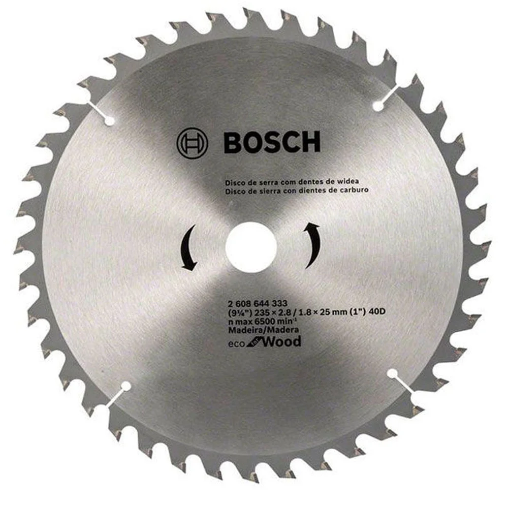 Disco de Serra Circular 235mm 24 Dentes Bosch