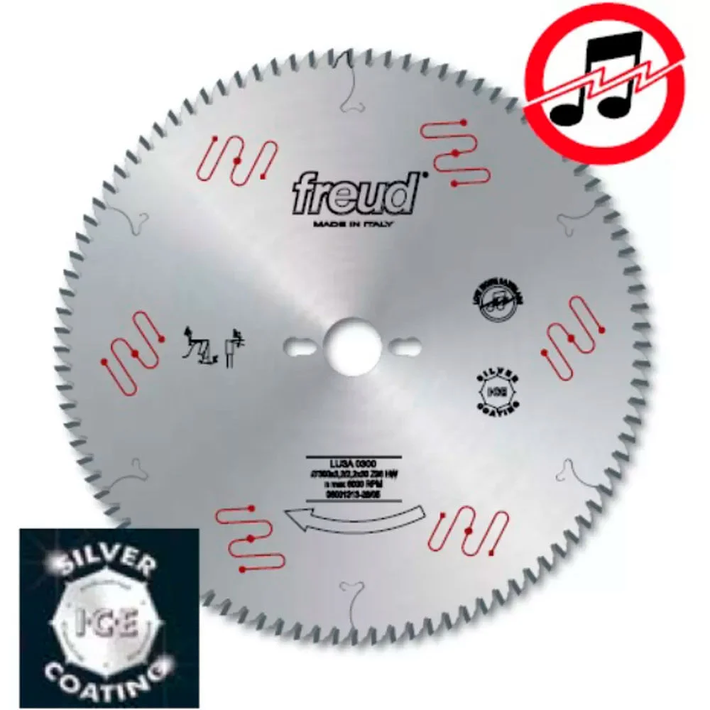 Disco de Serra Circular para MDF 250mm 80 Dentes LU3A0200 Freud