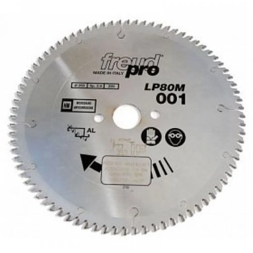 Disco de Serra para Alumínio 250mm 80 Dentes LP80M-001 Freud