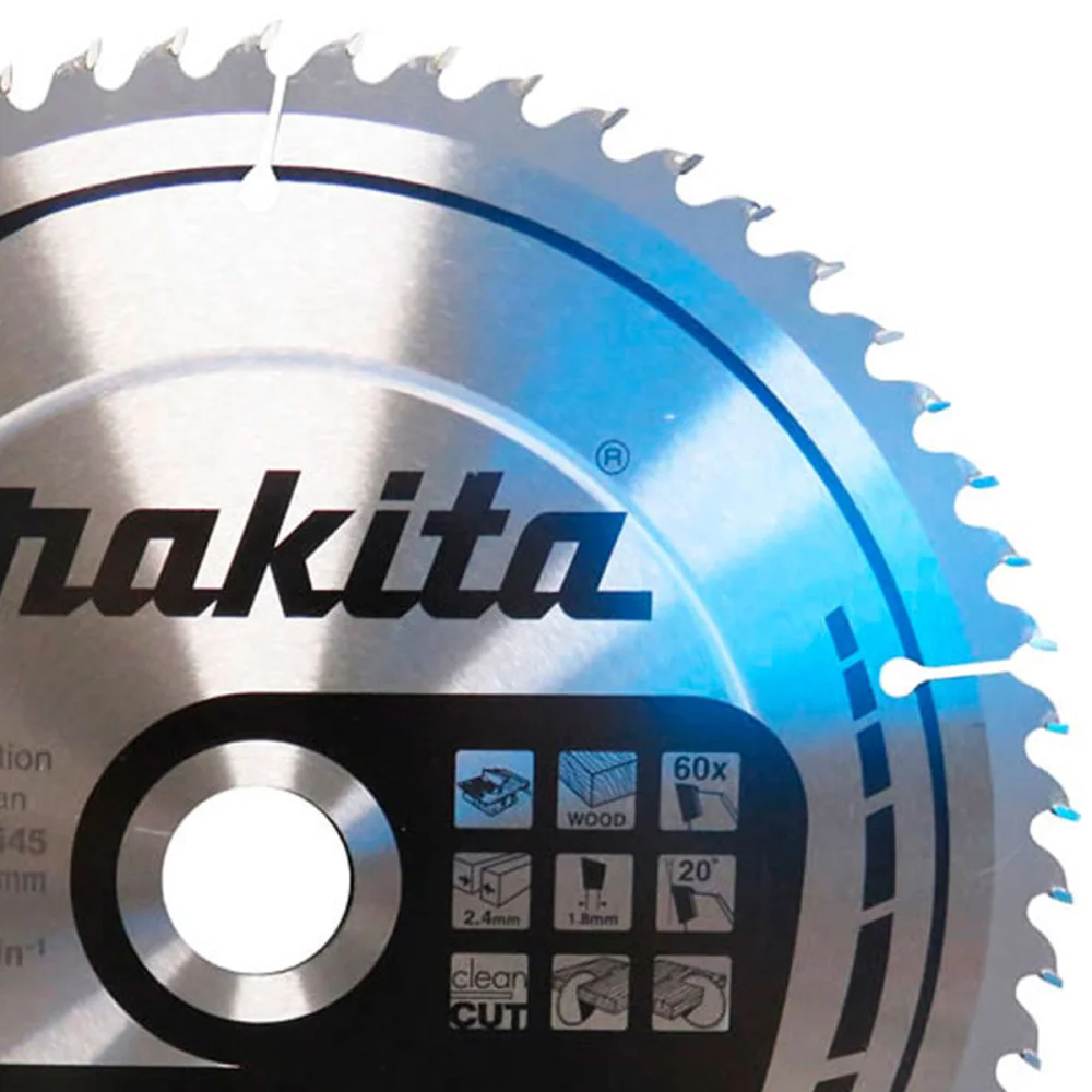 Disco de Serra para Madeira 255x30x18mm 60 Dentes B-19445 Makita