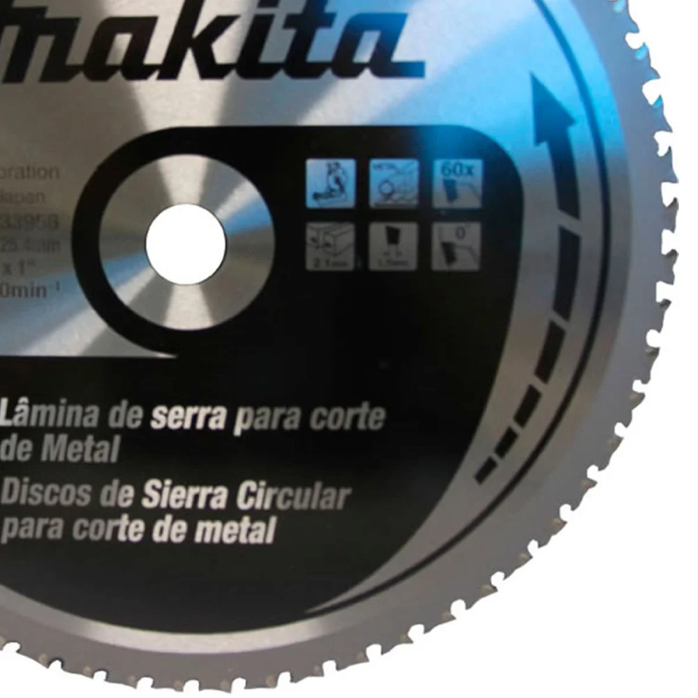 Disco de Serra para Metal 305x25.4mm 60 Dentes B-33956 Makita