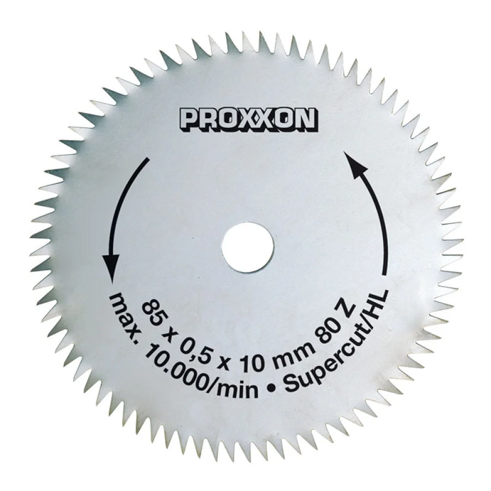 Disco de Serra Super Cut 85mm 80 Dentes para FET 28731 Proxxon