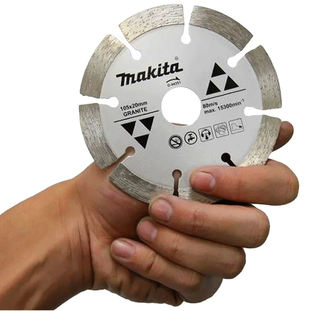 Disco Diamantado Corte a Seco 105mm Mármore e Granito D-44351 Makita