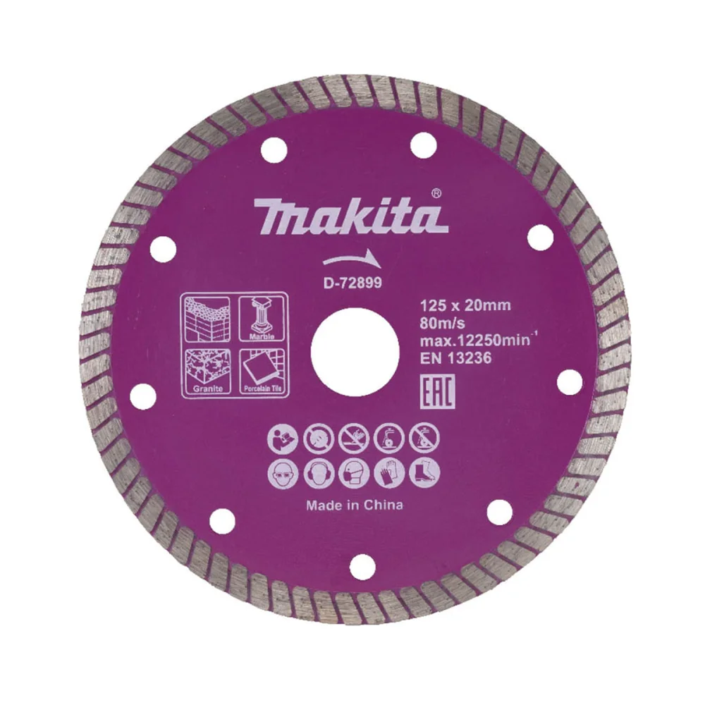 Disco Diamantado Multimateriais 125x20x8mm D-72899 Makita