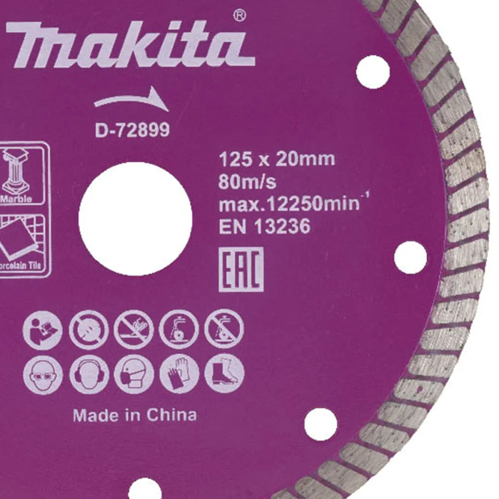 Disco Diamantado Multimateriais 125x20x8mm D-72899 Makita